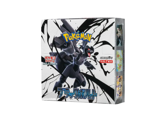 Pokemon Card Scarlet & Violet Expansion Pack Black Bolt Booster Box JP Sealed