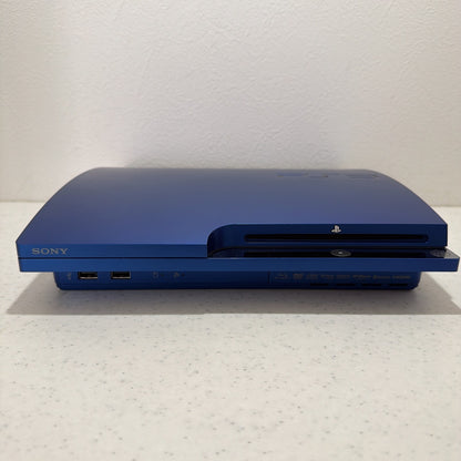 SONY PS3 Gran Turismo 5 Racing Pack Titanium Blue Console CECH-2500A