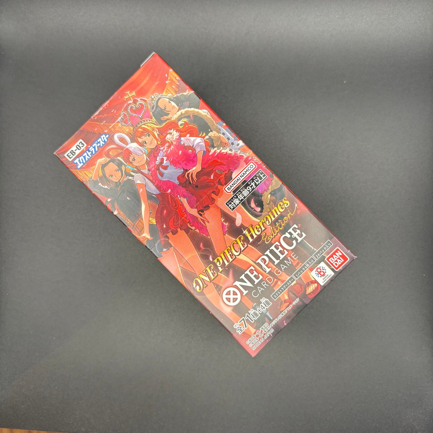 One Piece Card Extra Booster Heroines EB-03 Sealed Booster Box Japanese