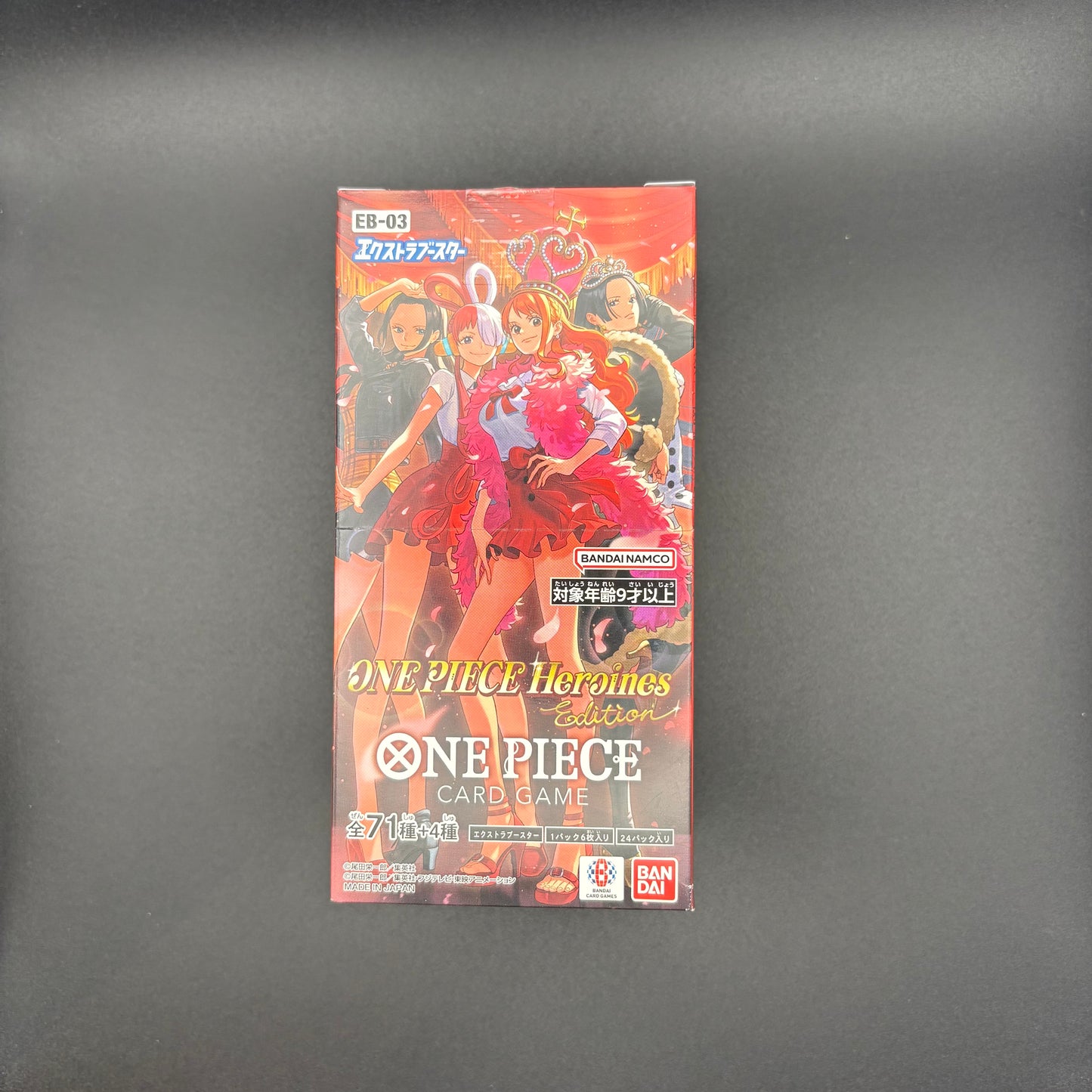 One Piece Card Extra Booster Heroines EB-03 Sealed Booster Box Japanese