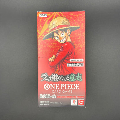 One Piece Card Game Carrying on His Will OP-13 Booster Box Japanese Sealed Bandai