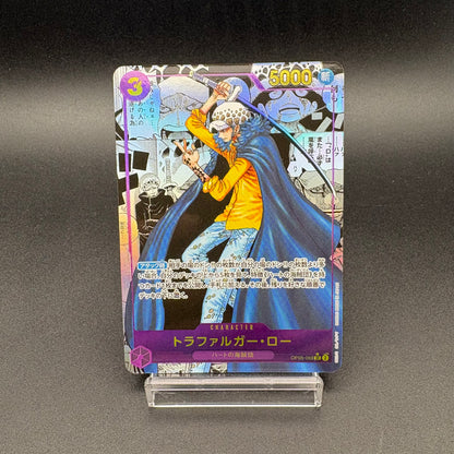 【Limited Sale】One Piece Card Game Trafalgar Law Manga Alt Art OP05-069 Super Parallel Japanese