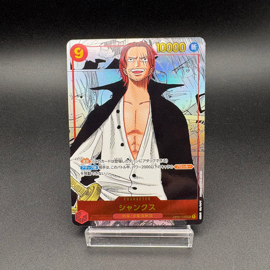 【Limited Sale】One Piece Card Game Shanks Manga Alt Art OP01-120 Super Parallel Romance Dawn