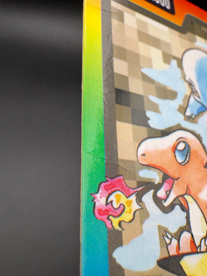 1997 Pokemon Bandai Carddass Special Card FILE No.000 Holo Ash Pikachu