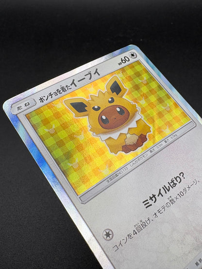 Eevee Poncho Jolteon 138/SM-P PROMO Pokemon Card Japanese 2017 Rare Holo