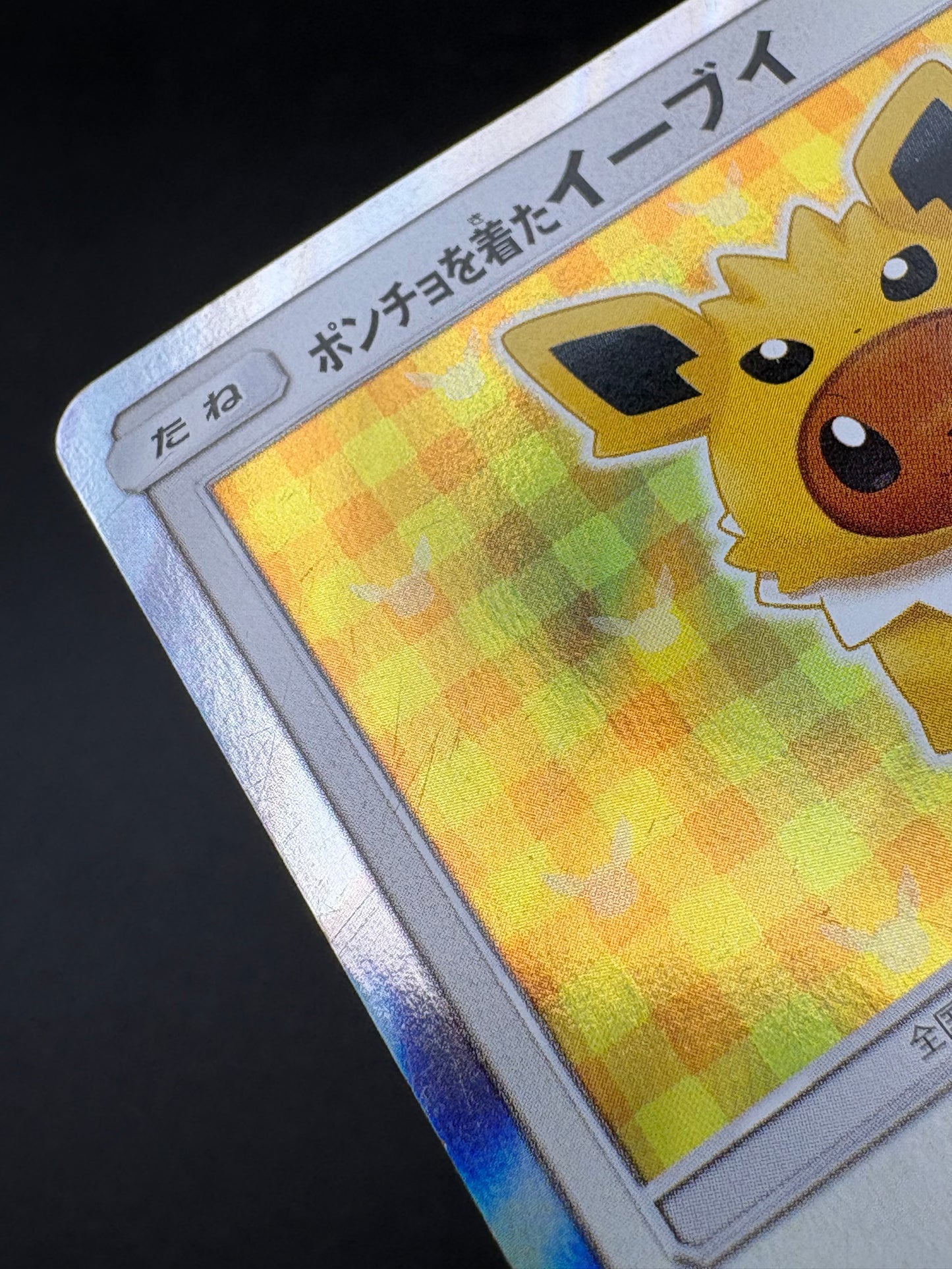 Eevee Poncho Jolteon 138/SM-P PROMO Pokemon Card Japanese 2017 Rare Holo