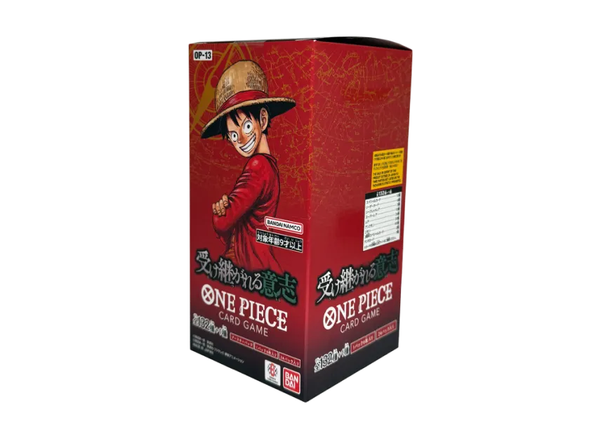One Piece Card Game Carrying on His Will OP-13 Booster Box Japanese Sealed Bandai