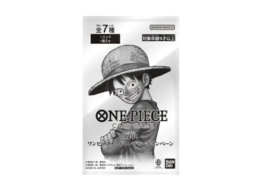 One Piece Card Game 3rd Anniversary Treasure Campaign Pack Sealed Promo Japanese
