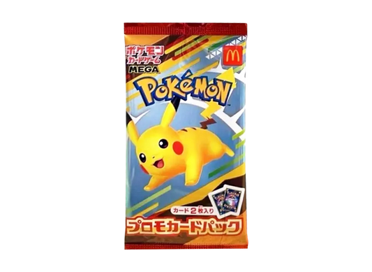 Pokemon Card Game MEGA McDonald's Happy Set 2025 Promo Card Pack