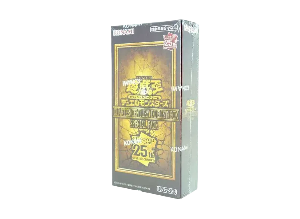 Yu-Gi-Oh! Quarter Century Duelist Box Special Pack Factory Sealed Japanese TCG
