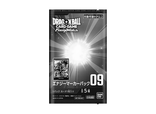 Dragon Ball Super Fusion World Energy Marker Pack 09 Promo Japanese Sealed FB01