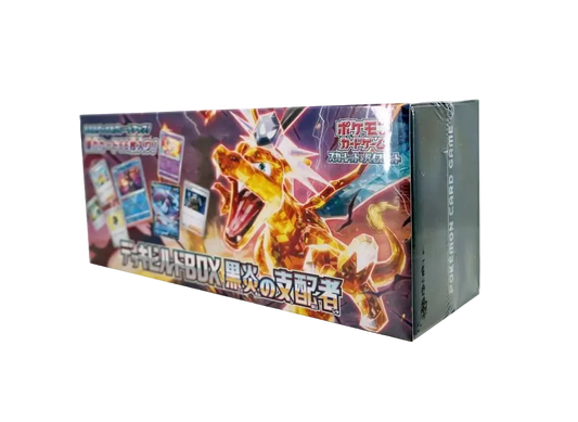 Pokemon Card Ruler of the Black Flame Deck Build Box Japanese Sealed SV3