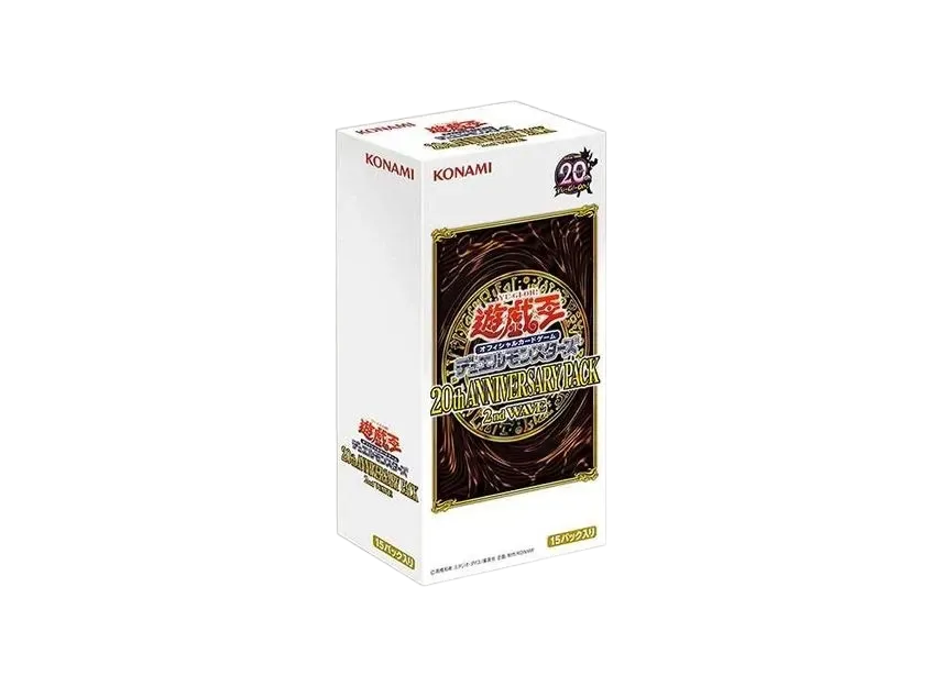 Yu-Gi-Oh! 20th Anniversary Pack 2nd WAVE Booster Box Japanese Sealed YGO