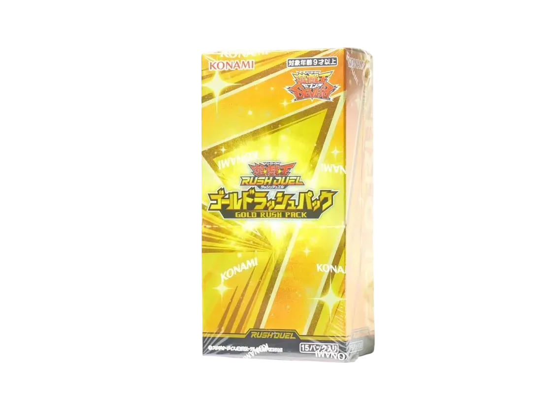 Yu-Gi-Oh Rush Duel Gold Rush Pack Booster Box RD/GRP1 Japanese Sealed 25th YGO