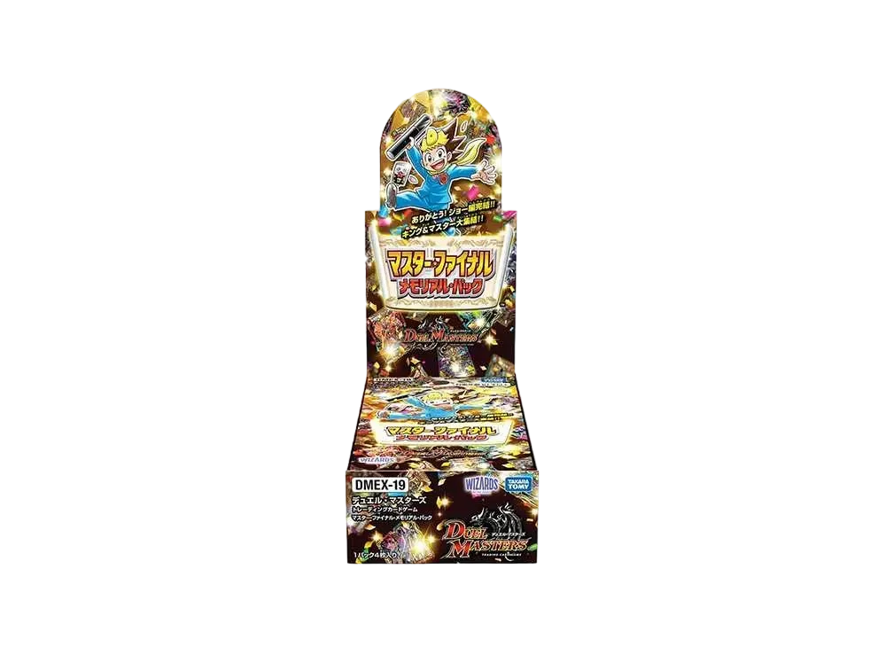 Duel Masters TCG Master Final Memorial Pack DMRP-22 Japanese Booster Box Sealed