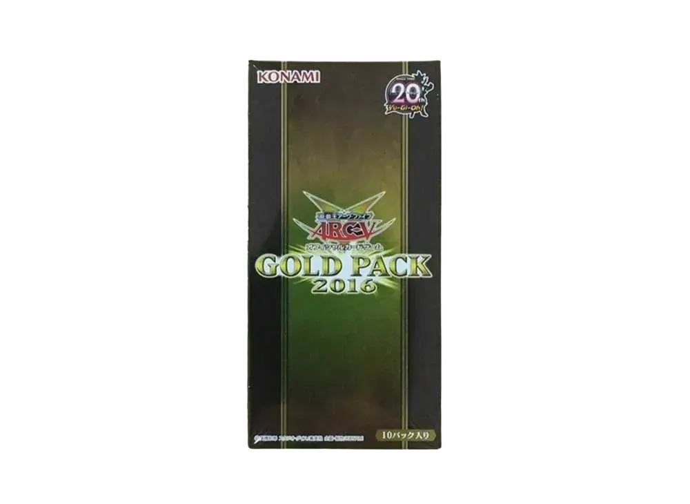 Yu-Gi-Oh! OCG Gold Pack 2016 Japanese Booster Box GP16 Factory Sealed