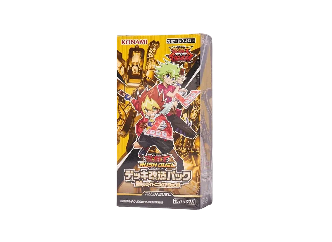 Yu-Gi-Oh Rush Duel Shocking Lightning Attack Booster Box Sealed Dark Magician JPN