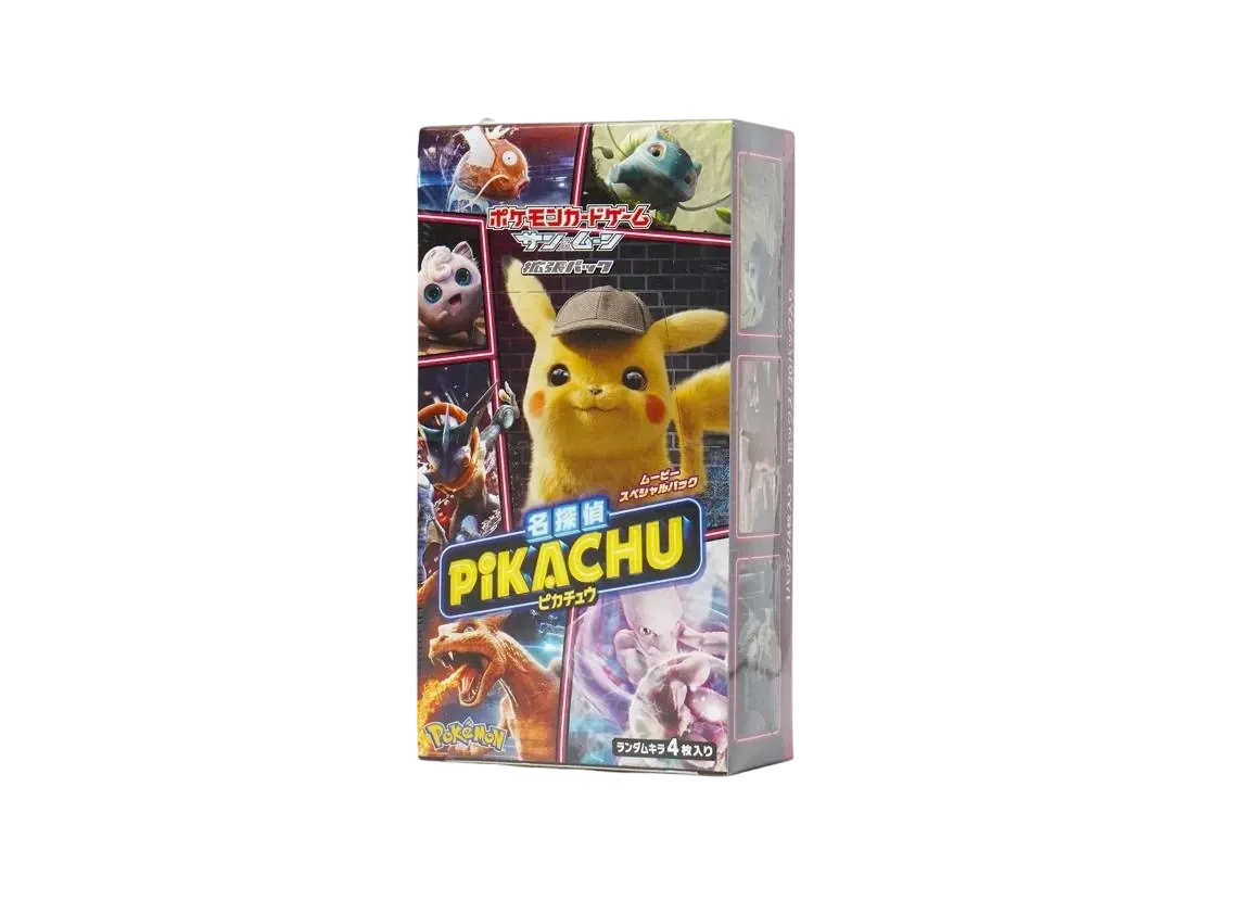 Detective Pikachu Movie Special Pack Booster Box SMP2 Japanese Sealed Sun & Moon