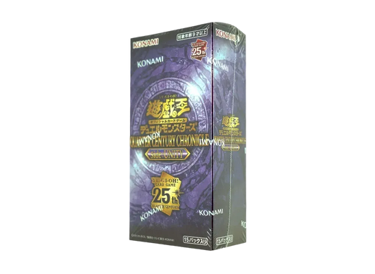 Yu-Gi-Oh! OCG Quarter Century Chronicle side:UNITY Booster Box Sealed NEW QCCU