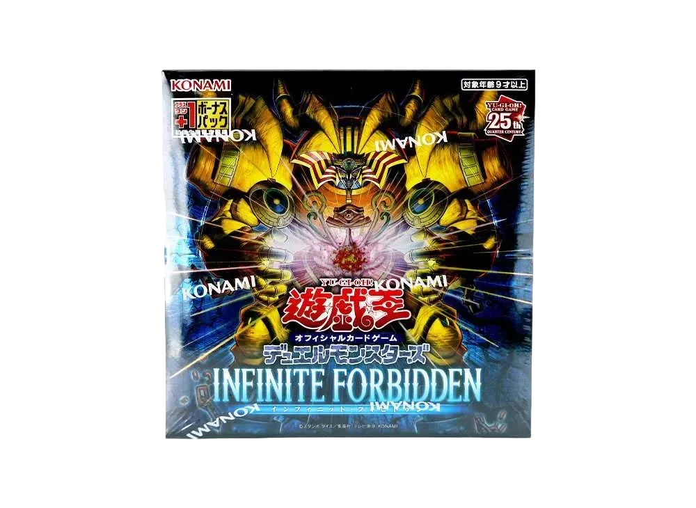 Yu-Gi-Oh! OCG Infinite Forbidden Booster Box JP Sealed +1 Bonus Pack INFO NEW