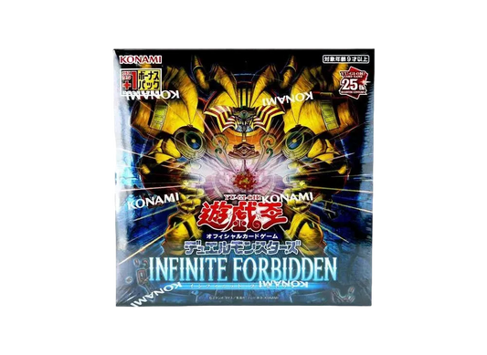 Yu-Gi-Oh! OCG Infinite Forbidden Booster Box JP Sealed +1 Bonus Pack INFO NEW