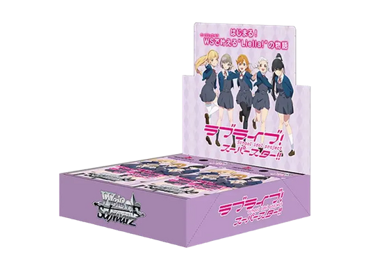 Weiss Schwarz Love Live! Superstar!! Booster Box Japanese Factory Sealed