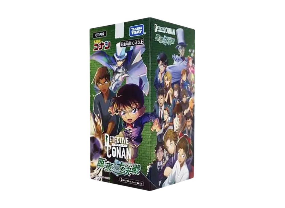 Case Closed TCG Great Battle of West and East CT-P02 Booster Box Japanese NEW