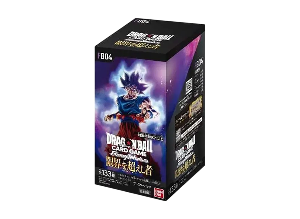 Dragon Ball Fusion World FB04 Beyond the Limit Booster Box Japanese Sealed