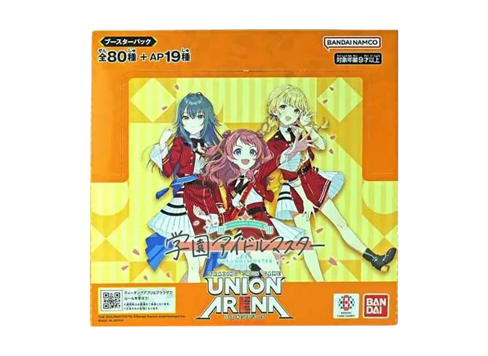 Union Arena Gakuen Idolmaster UA27BT Booster Box Japanese Sealed Shrink Wrap
