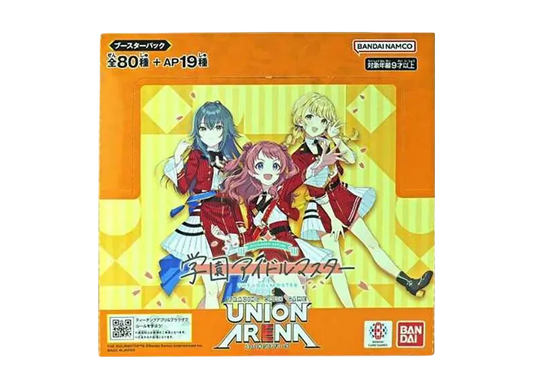 Union Arena Gakuen Idolmaster UA27BT Booster Box Japanese Sealed Shrink Wrap