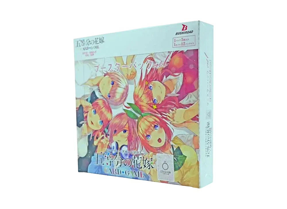 The Quintessential Quintuplets Card Game Booster Pack Vol.1 Box Japanese Sealed