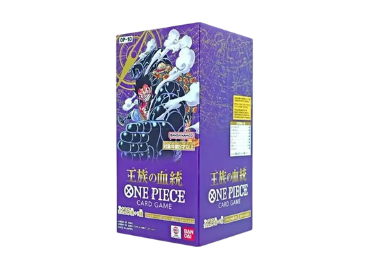One Piece Card Game Royal Bloodline Booster Box OP-10 Japanese Sealed 24 Packs