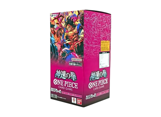 One Piece Card Game Godspeed Fist Booster Box OP-11 Japanese Sealed 24 Packs