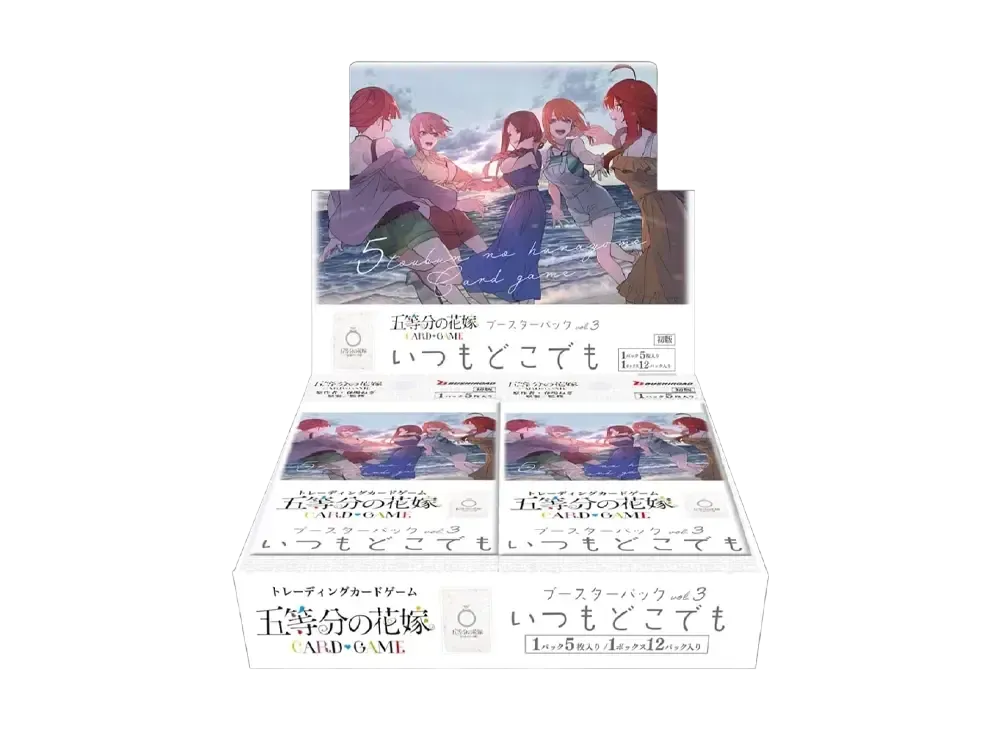 The Quintessential Quintuplets Card Game Always Anywhere Booster Box Japanese TCG