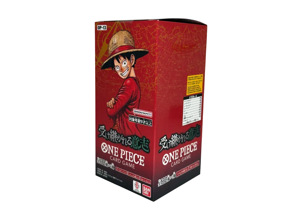 ONE PIECE Inherited Will OP-13 Booster Box Japanese Sealed Tape 3rd Anniversary