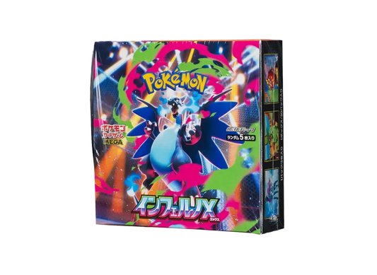 Pokemon Card Japanese Inferno X M1x Booster Box Sealed Shrink MEGA Evolution
