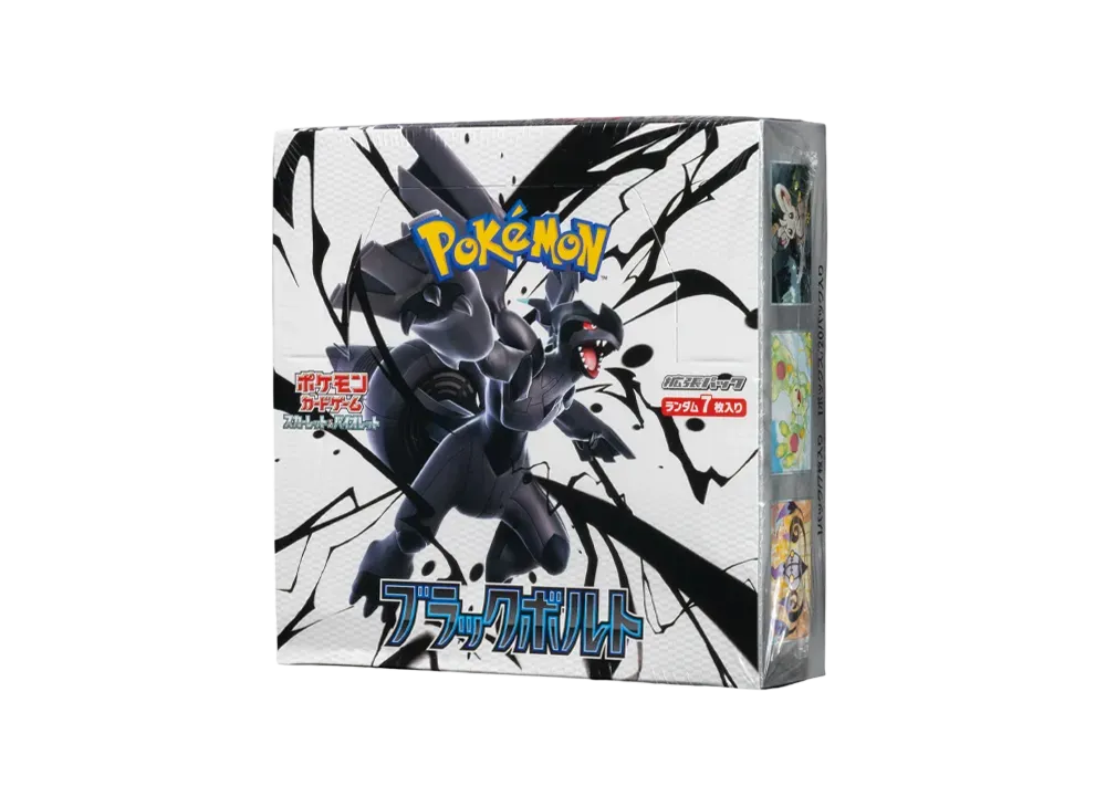 Pokemon Card Black Bolt Booster Box SV11B Japanese Factory Sealed with Shrink