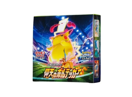 Pokemon Card Astonishing Volt Tackle S4 Booster Box Japanese Factory Sealed