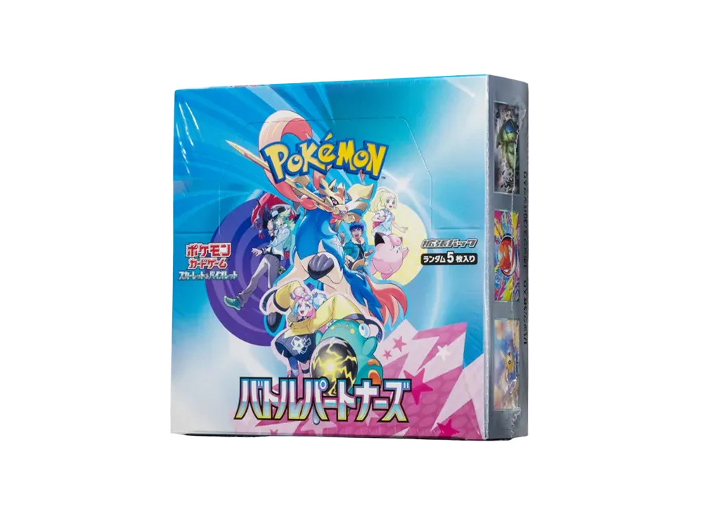 Pokemon Card Japanese Battle Partners SV9 Booster Box Sealed Shrink Lillie N Iono