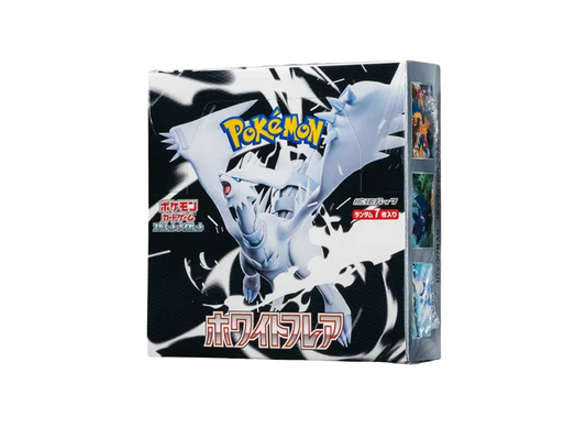Pokemon Card White Flare Booster Box SV11W Japanese Factory Sealed with Shrink