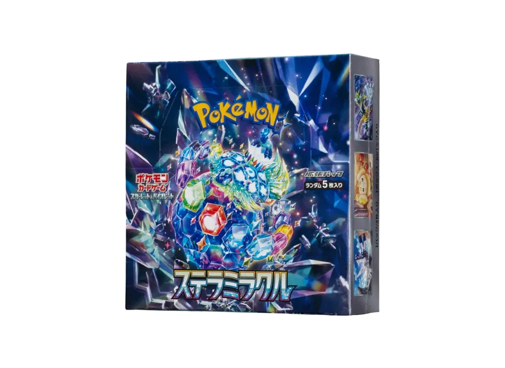 Pokemon Card Stella Miracle Booster Box SV7 Japanese Factory Sealed with Shrink