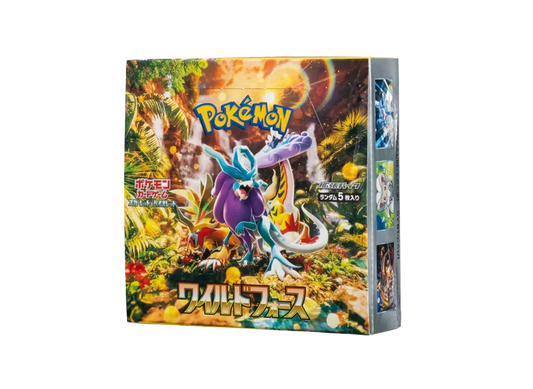 Pokemon Card Wild Force Booster Box SV5K Japanese Factory Sealed with Shrink