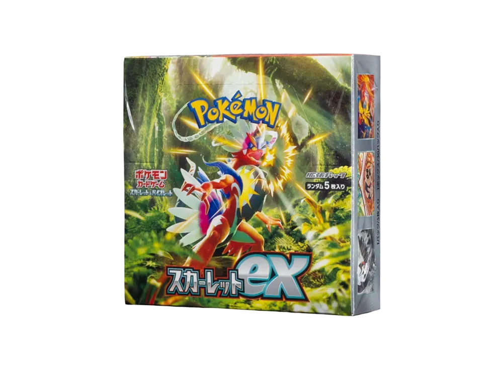 Pokemon Card Scarlet ex Booster Box SV1S Japanese Factory Sealed with Shrink