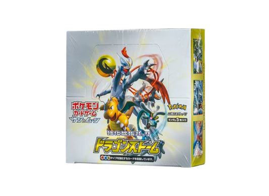 Pokemon TCG Dragon Storm Booster Box Japanese SM6a Sealed Shrink Wrapped