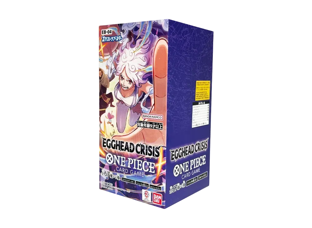 ONE PIECE Card Game Egghead Crisis Booster Box EB-04 Japanese Sealed Taped NEW