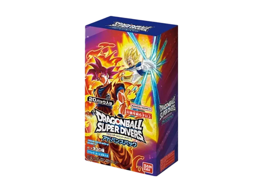 Dragon Ball Super Divers Advance Pack Booster Box Japan DBD Sealed 20 Packs