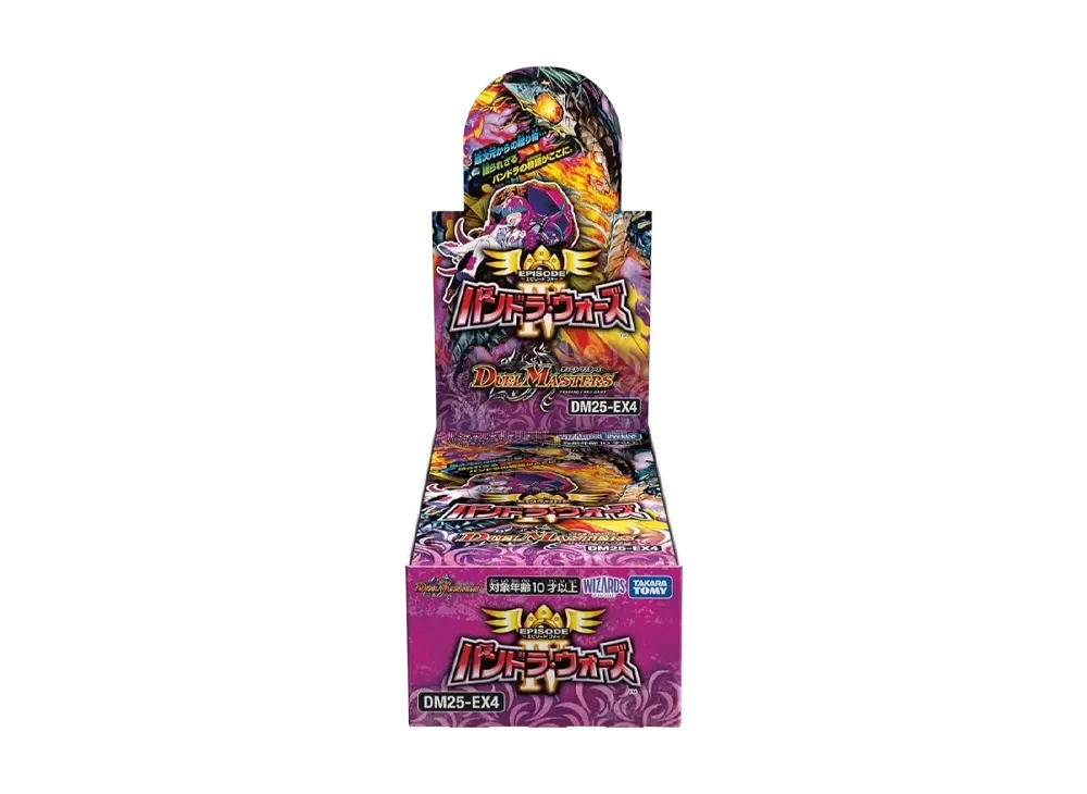 Duel Masters TCG DM25-EX4 Episode 4 Pandora Wars Booster Box Japanese Sealed