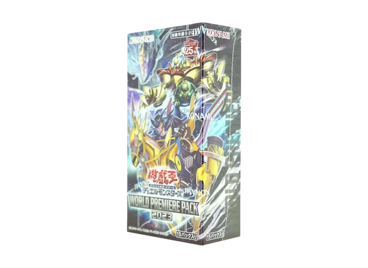 Yu-Gi-Oh World Premiere Pack 2023 Japanese Booster Box WPP4 Sealed DMG 25th