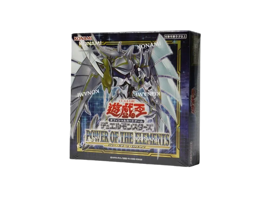 Yu-Gi-Oh Power of the Elements Japanese Booster Box POTE +1 Bonus Pack Sealed