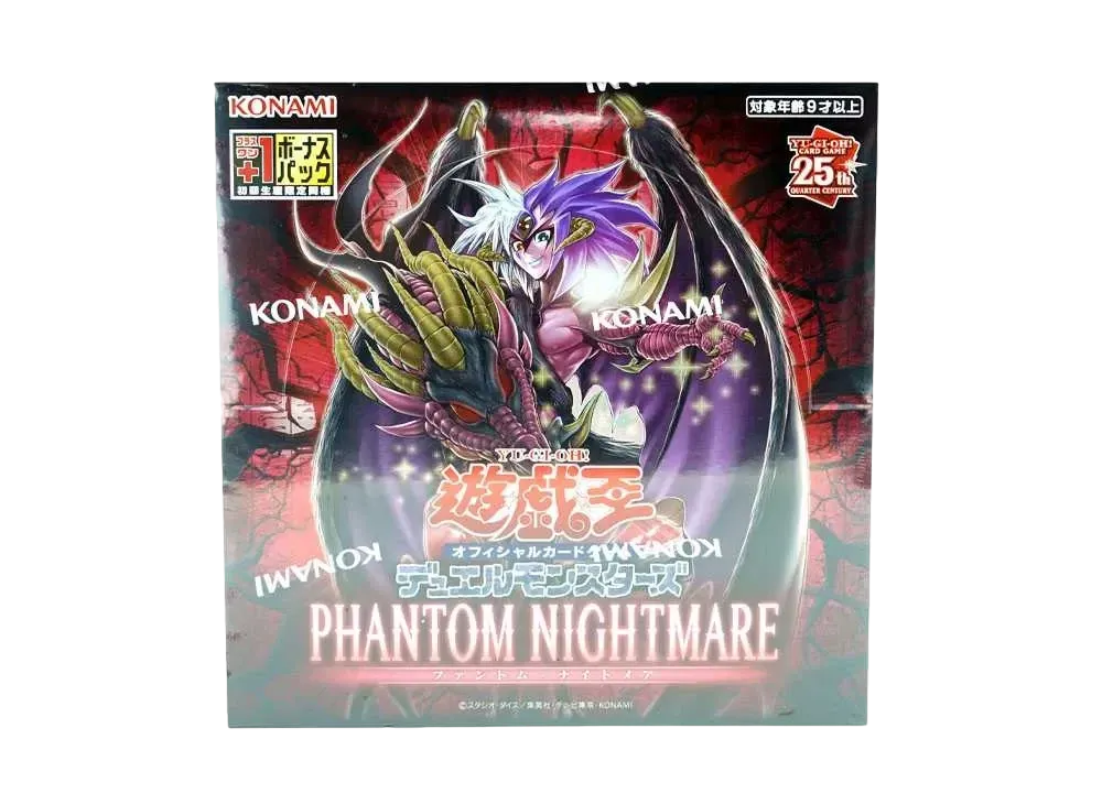 Yu-Gi-Oh Phantom Nightmare Japanese Booster Box PHNI +1 Bonus Pack Sealed YGO